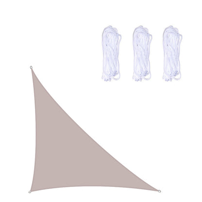 Triangle Outdoor Garden Sunshade Sail Waterproof Anti-UV Canopy, Size: 3m x 4m x 5m, 3m x 4m x 5m