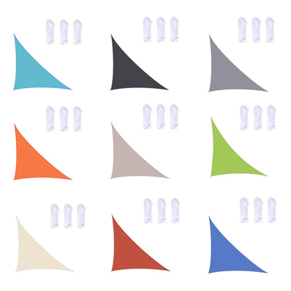 Triangle Outdoor Garden Sunshade Sail Waterproof Anti-UV Canopy, Size: 3m x 4m x 5m, 3m x 4m x 5m