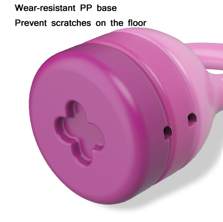 MIKE 12 Pounds Adjustable Fitness Kettlebell Home Squat Arm Muscle Training Equipment, Fitness Kettlebell (Gradual Pink)