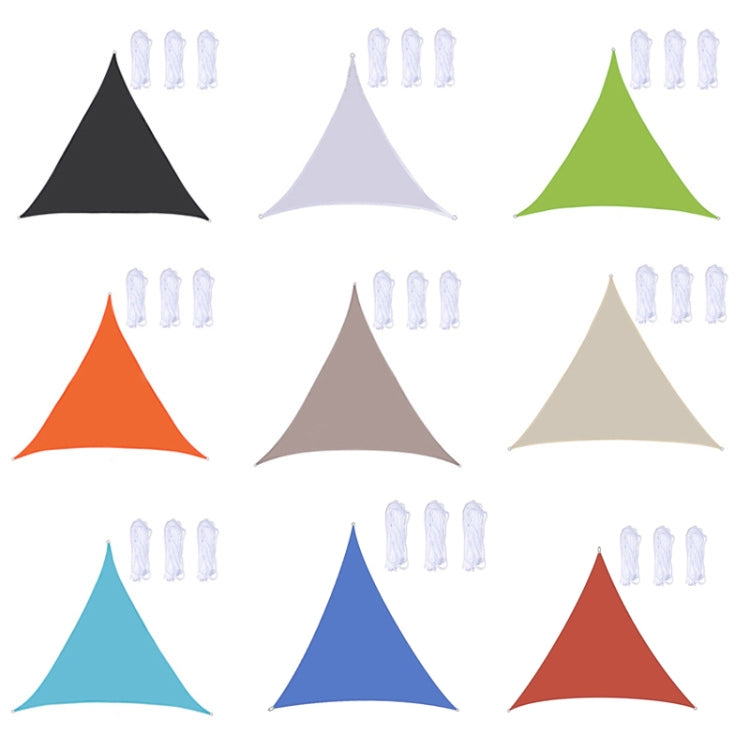 Triangle Outdoor Garden Sunshade Sail Waterproof Anti-UV Canopy, Size: 2m x 2m x 2m, 2m x 2m x 2m, 2m x 2m  x 2m