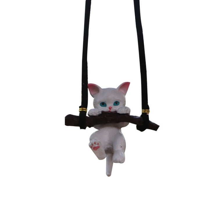 2 PCS Car Pendant Car Decoration Cat Pendant, Branches Cat