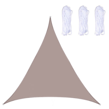 Triangle Outdoor Garden Sunshade Sail Waterproof Anti-UV Canopy, Size: 4.5m X 4.5m X 4.5m, 4.5m x 4.5m x 4.5m