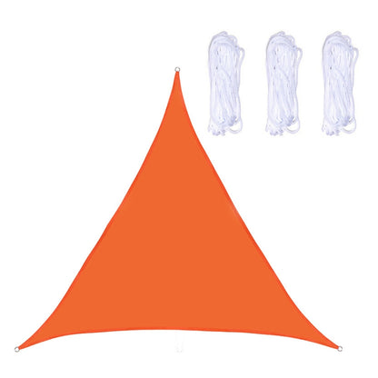 Triangle Outdoor Garden Sunshade Sail Waterproof Anti-UV Canopy, Size: 4.5m X 4.5m X 4.5m, 4.5m x 4.5m x 4.5m