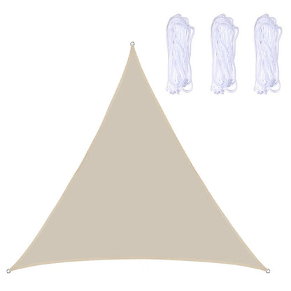 Triangle Outdoor Garden Sunshade Sail Waterproof Anti-UV Canopy, Size: 5m x 5m x 5m, 5m x 5m x 5m