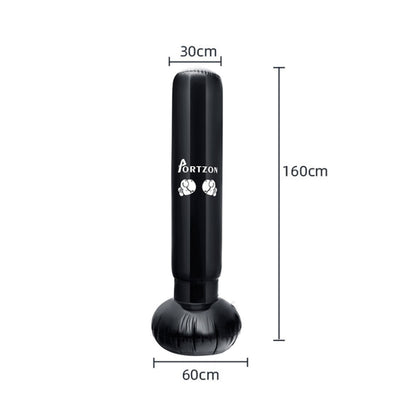 QJZ-2019 Inflatable PVC Boxing Sandbag Adult Fitness Decompression Box Column, QJZ-2019 Double Boxing, QJZ-2019 E360