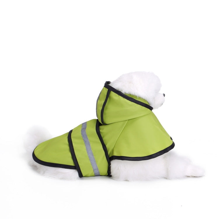 Pet Reflective Raincoat Large Dog Poncho, XS, S, M, L, XL, 2XL, 3XL, 4XL