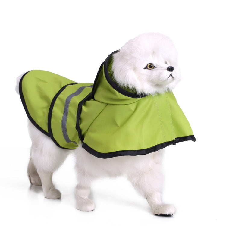 Pet Reflective Raincoat Large Dog Poncho, XS, S, M, L, XL, 2XL, 3XL, 4XL