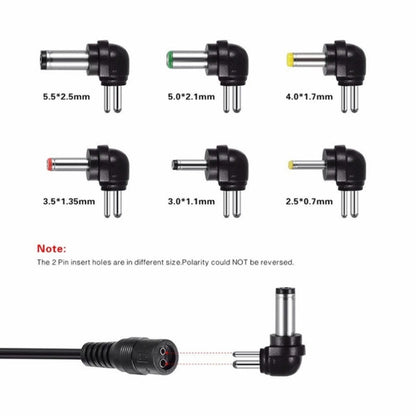 C5 3-12V 12W Adjustable Voltage Regulated Switch Power Supply Power Adapter Multifunction Charger With DC Tips, US Plug, UK Plug, EU Plug