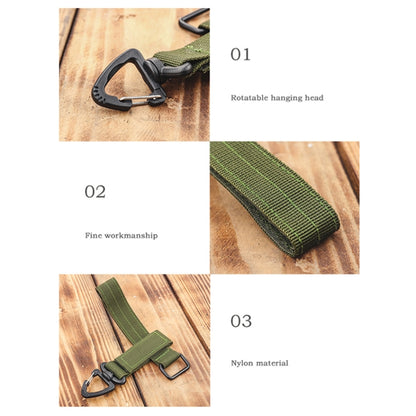 Glove Rope Storage Buckle Multi-Purpose Nylon Carabiner, Random Color Delivery