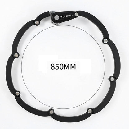 WEST BIKING Bicycle Folding Anti-Theft Code Lock Portable Chain Lock, WEST BIKING YP0705067