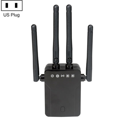 M-95B 300M Repeater WiFi Booster Wireless Signal Expansion Amplifier, Black - US Plug, Black - EU Plug, Black - UK Plug, White - US Plug, White - EU Plug, White - UK Plug