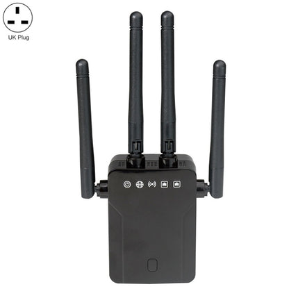 M-95B 300M Repeater WiFi Booster Wireless Signal Expansion Amplifier, Black - US Plug, Black - EU Plug, Black - UK Plug, White - US Plug, White - EU Plug, White - UK Plug