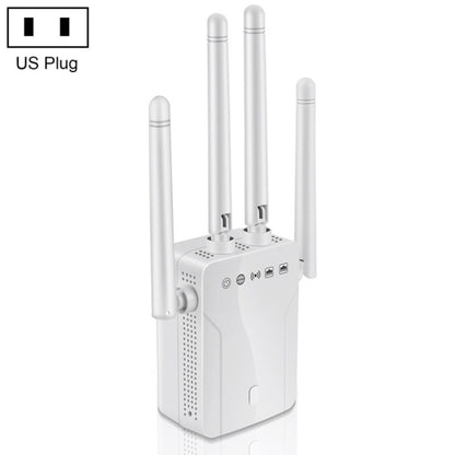 M-95B 300M Repeater WiFi Booster Wireless Signal Expansion Amplifier, Black - US Plug, Black - EU Plug, Black - UK Plug, White - US Plug, White - EU Plug, White - UK Plug