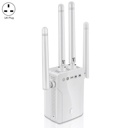 M-95B 300M Repeater WiFi Booster Wireless Signal Expansion Amplifier, Black - US Plug, Black - EU Plug, Black - UK Plug, White - US Plug, White - EU Plug, White - UK Plug