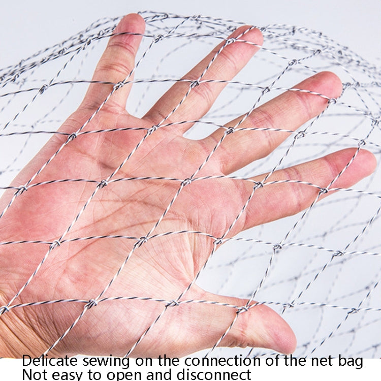 Foldable Stainless Steel Dip Net Head Fishing Net, Solid 40cm Big Mesh, Solid 45cm Big Mesh, Solid 50cm Big Mesh
