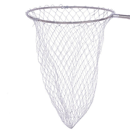 Foldable Stainless Steel Dip Net Head Fishing Net, Solid 40cm Big Mesh, Solid 45cm Big Mesh, Solid 50cm Big Mesh