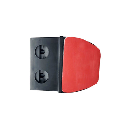 3 Pairs Hidden Animal Drive Car ABS Animal Alarm, Black, Transparent