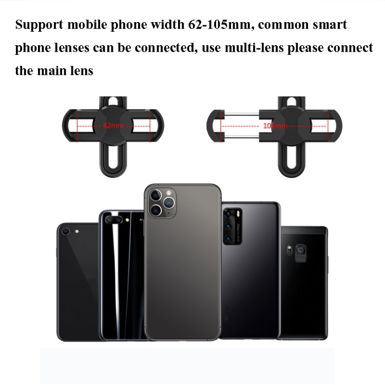 Eyeskey Telescope Phone Holder Camera Holder Telescope Universal Astronomical Mirror Phone Clip, CM-8M / S