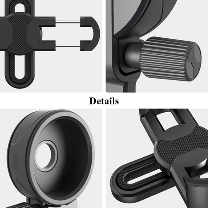 Eyeskey Telescope Phone Holder Camera Holder Telescope Universal Astronomical Mirror Phone Clip, CM-8M / S