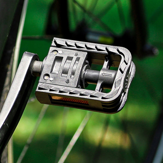 West Biking YP0802082 Bicycle Folding Pedal Bike Ball Axle Foot Pedal, YP0802082