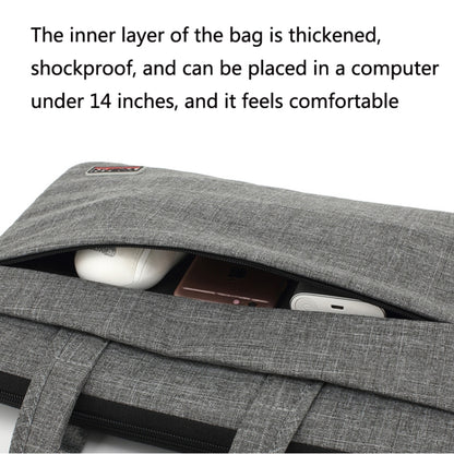 YOBAN Y-923-1 Casual Laptop Bag Waterproof Tablet Business Bag, 14 inch