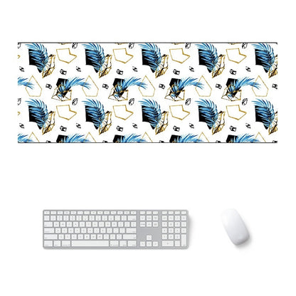 Office Learning Rubber Mouse Pad Table Mat, 800x300x2mm, 800x300x3mm, 800x300x4mm