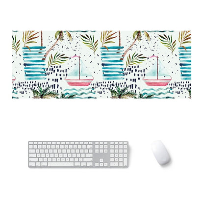 Office Learning Rubber Mouse Pad Table Mat, 800x300x5mm, 900x400x3mm, 900x400x4mm
