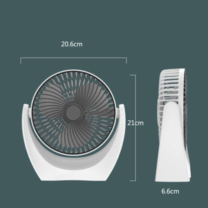 USB Desktop Fan Mini Home Dormitory Portable Fan, U Type (Black), U Type (Gold)