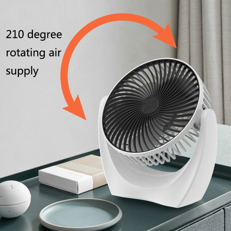 USB Desktop Fan Mini Home Dormitory Portable Fan, U Type (Black), U Type (Gold)