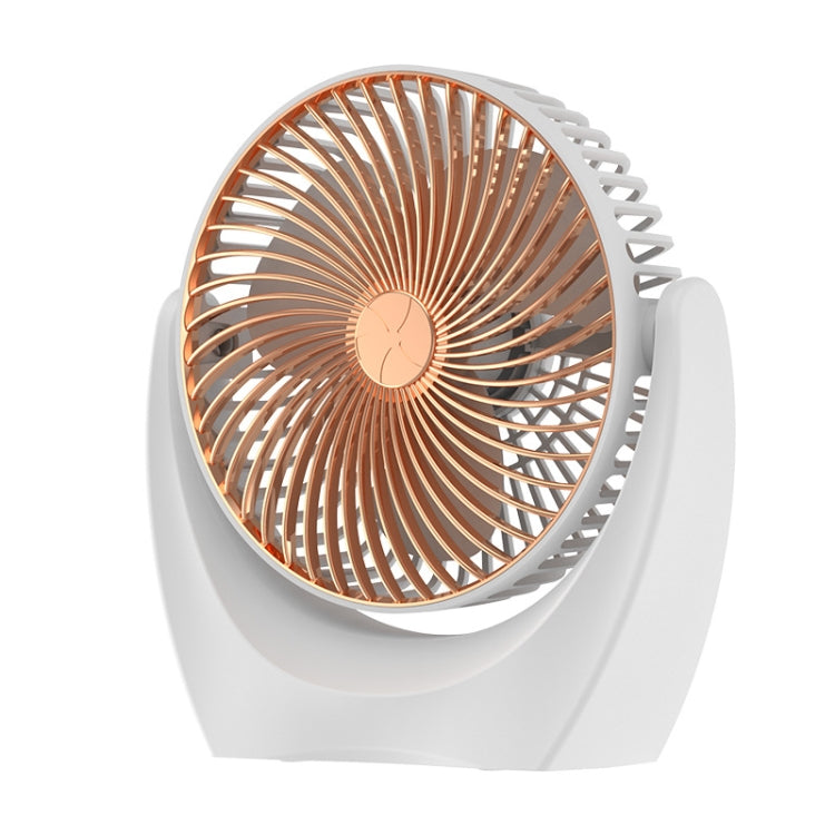 USB Desktop Fan Mini Home Dormitory Portable Fan, U Type (Black), U Type (Gold)