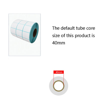 Three-Proof Thermal Paper Three-Row Bar Code Non-Adhesive Printing Paper, 25 x 15mm (10000 Pieces), 30 x 15mm (10000 Pieces), 30 x 20mm (10000 Pieces), 30 x 25mm (5000 Pieces), 32 x 25mm (5000 Pieces), 32 x 19mm (5000 Pieces), 32 x 15mm (5000 Pieces)