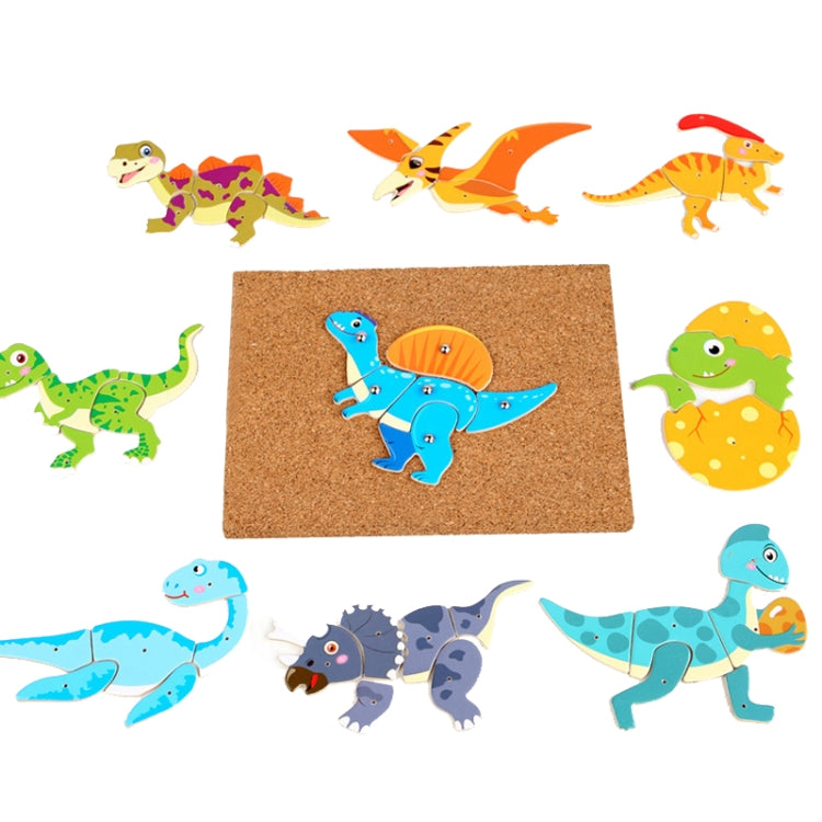 MQY-9988 Early Childhood Education Puzzles Baby Wooden Puzzle Toys, Traffic, Plant, Space, Animal
