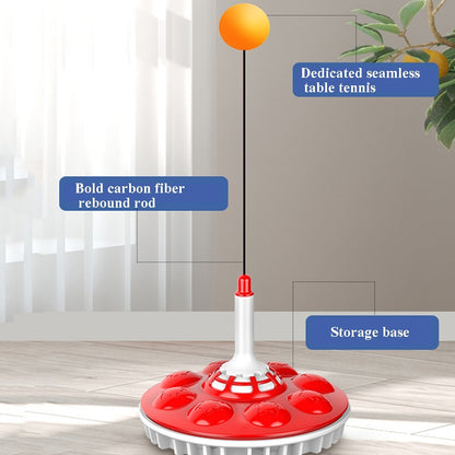 Household Suction Cup Self-Training Elastic Flexible Shaft Children Parent-Child Training Table Tennis Trainer, Style:, 2 Poles 6 Balls (Blue), 2 Poles 6 Balls (Pink), 2 Poles 6 Balls (Red), 3 Poles 8 Balls (Blue), 3 Poles 8 Balls  (Pink)