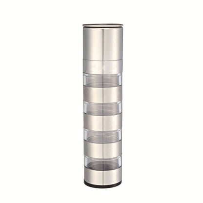 COOL CAMP CF-601 Outdoor Portable Barbecue Picnic Seasoning Bottle Set with Grinder,