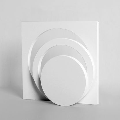 Solid Wood Geometric Polygon Camera Props Creative Photography Ornaments, Flat Ladder, Square Hollow Circle, Dual Circular Rings, Round+Ring, Hollow Square Ring Round, Solid Circulars, 5-layer Combined Ladder, Arch Low Inner Arch, Arch High Inner Arch...