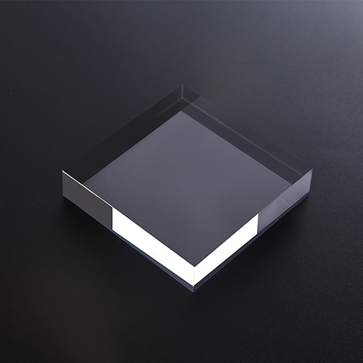 Transparent Acrylic Geometric Photo Props Photography Background Plate Ornaments, 2 PCS Square 8x8x1.5cm, Square 12x12x1.5cm, 2 PCS Round 8x1.5cm, Round 12x1.5cm, Rectangular 15x8x1.5cm, Rectangular 20x12x1.5cm, Rectangular 19.5x9.4x1cm...