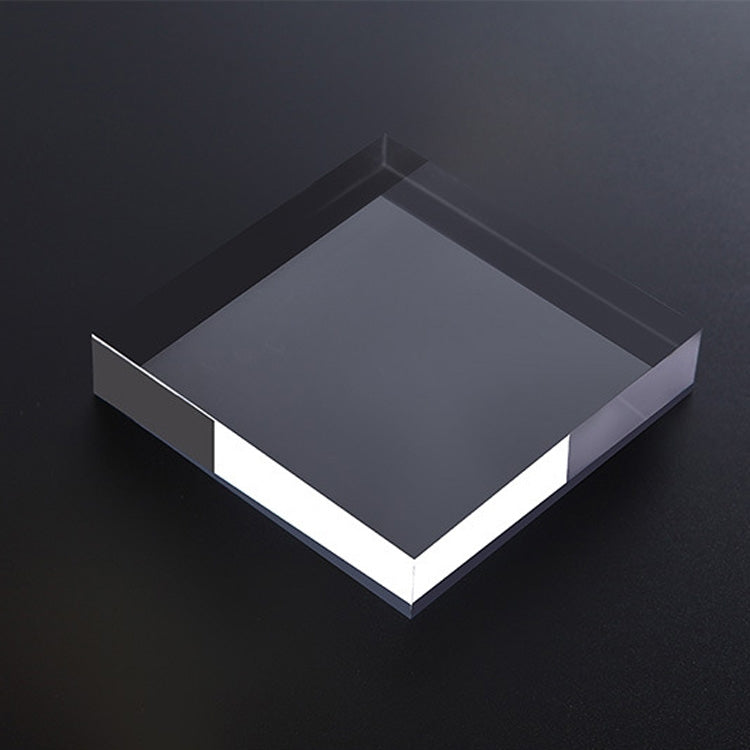 Transparent Acrylic Geometric Photo Props Photography Background Plate Ornaments, 2 PCS Square 8x8x1.5cm, Square 12x12x1.5cm, 2 PCS Round 8x1.5cm, Round 12x1.5cm, Rectangular 15x8x1.5cm, Rectangular 20x12x1.5cm, Rectangular 19.5x9.4x1cm...