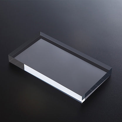 Transparent Acrylic Geometric Photo Props Photography Background Plate Ornaments, 2 PCS Square 8x8x1.5cm, Square 12x12x1.5cm, 2 PCS Round 8x1.5cm, Round 12x1.5cm, Rectangular 15x8x1.5cm, Rectangular 20x12x1.5cm, Rectangular 19.5x9.4x1cm...