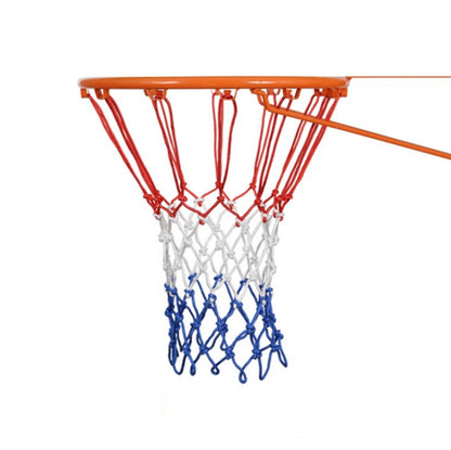 Outdoor Round Rope Basketball Net, Colour: 5.0mm Long Heavy Polyester(Red White Blue), 5.0mm Long Heavy Polyester(Red White Blue), 5.0mm Heavy Polyester(White Red Blue), 5.0mm Heavy Polyester(White Red), 5.0mm Heavy Polyester(White)