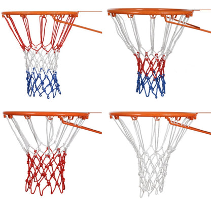 Outdoor Round Rope Basketball Net, Colour: 5.0mm Long Heavy Polyester(Red White Blue), 5.0mm Long Heavy Polyester(Red White Blue), 5.0mm Heavy Polyester(White Red Blue), 5.0mm Heavy Polyester(White Red), 5.0mm Heavy Polyester(White)