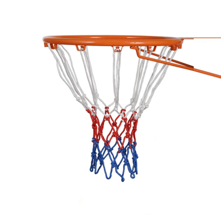 Outdoor Round Rope Basketball Net, Colour: 5.0mm Long Heavy Polyester(Red White Blue), 5.0mm Long Heavy Polyester(Red White Blue), 5.0mm Heavy Polyester(White Red Blue), 5.0mm Heavy Polyester(White Red), 5.0mm Heavy Polyester(White)