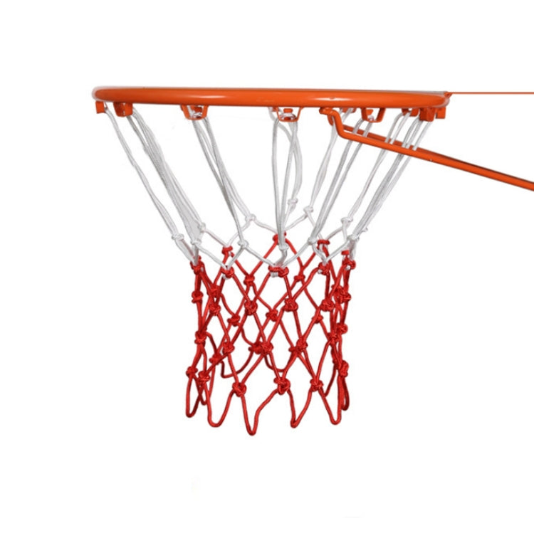 Outdoor Round Rope Basketball Net, Colour: 5.0mm Long Heavy Polyester(Red White Blue), 5.0mm Long Heavy Polyester(Red White Blue), 5.0mm Heavy Polyester(White Red Blue), 5.0mm Heavy Polyester(White Red), 5.0mm Heavy Polyester(White)
