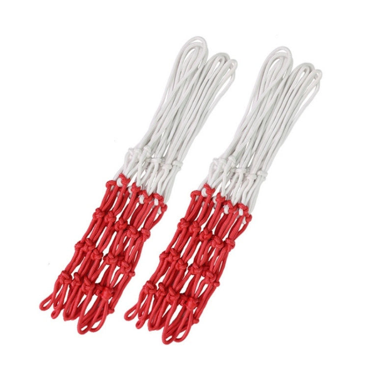 Outdoor Round Rope Basketball Net, Colour: 5.0mm Long Heavy Polyester(Red White Blue), 5.0mm Long Heavy Polyester(Red White Blue), 5.0mm Heavy Polyester(White Red Blue), 5.0mm Heavy Polyester(White Red), 5.0mm Heavy Polyester(White)