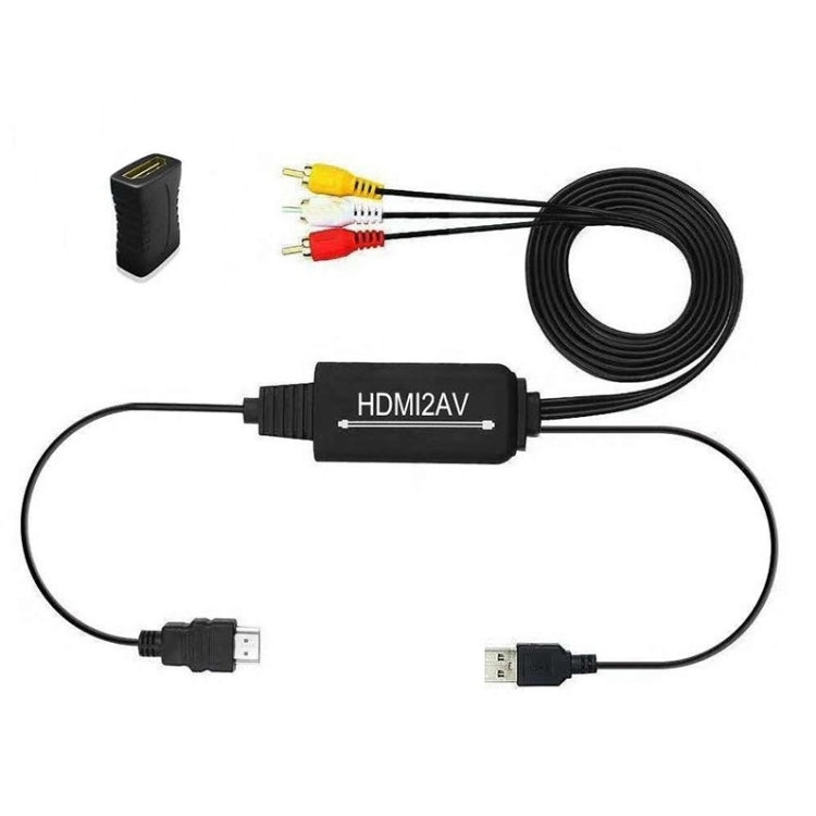 RL-HTAL1 HDMI to AV Converter Specification：, Male to Male Confinement + HDMI Converter, Female to Male Split