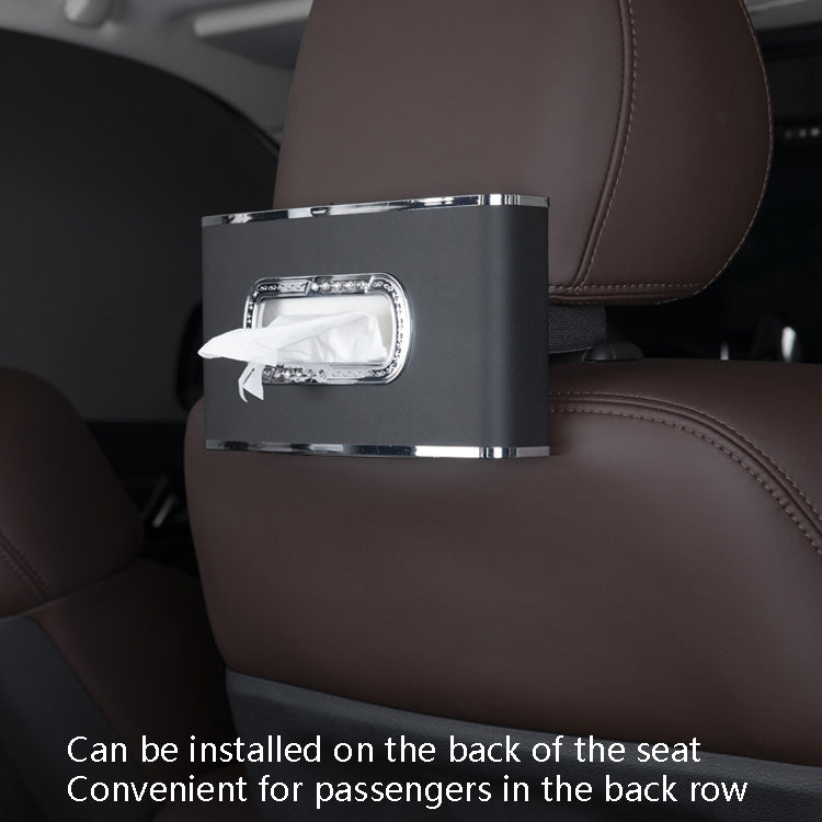 Car Clock Tissue Box Multi-Function Vehicle Instrument Table Paper Towel Box, Style:, Clock+Parking Card (Green), Clock+Parking Card (Ivory), Clock+Parking Card (Agate), Clock+Parking Card (Black), Clock+Parking Card (Gray)