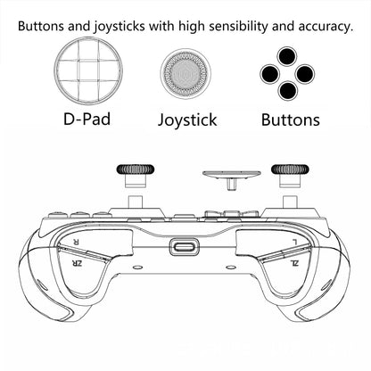 Wired Gamepad For Nintendo Switch / Android / iOS / PC