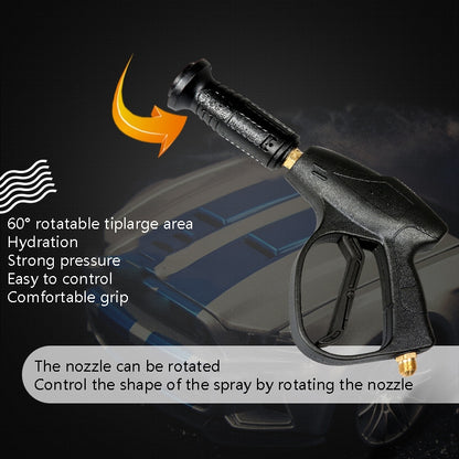 High-Pressure Car Wash Nozzle Cleaning Machine Brush Pump Accessories, Short Section 35 cm