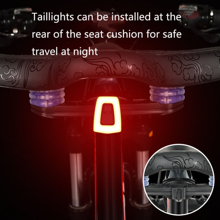 WEST BIKING YP1602797 Bicycle Hollow Seat Night Riding With Warning Tail Light Seat, YP1602797