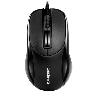 2 PCS Cadeva 006 3 Keys Wired Mouse Household Computer Mouse, USB Interface, PS/2 Interface