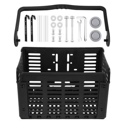 WEST BIKING Bicycle Basket Foldable Quick Release Basket Portable Food Basket, WEST BIKING Bicycle Food Basket